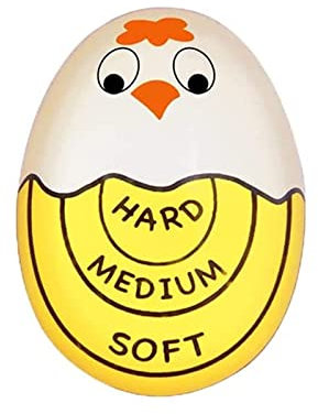 Cartoon Soft Hard Boiled Timer Color Change Indicator Temperature Observer Boiling Egg