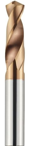 Hrc55 Hartmetallbohrer 0 5–20 mm Durchmesser Gerader Schaft Bohrwerkzeug Spiralbohrer für Edelstahl Gehärteten Stahl Gusseisen Legierung Kupfer Praktisch (8 5 mm)