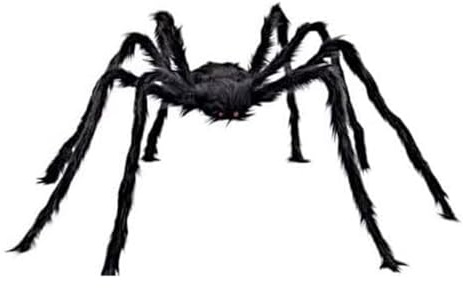 LONZIKP Araña de Halloween Peluda Gigante Realista Grande Falsa para Decoración Halloween Araña gigante (60cm) para Interiores y Exteriores Jardin Fiesta