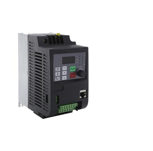 WBBAYDRFR Convertitore di frequenza 0,75 kW 1,5 kW 2,2 kW 220 V monofase 220 V Ingresso trifase 220 V/380 V Uscita Mini VFD Inverter di frequenza VFD monofase 220 V(2.2kw-3hp,Three-Phase 380V)