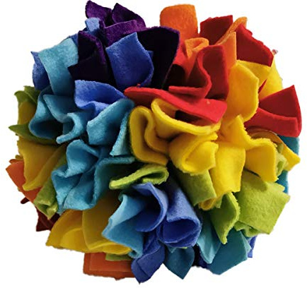 Schnüffelball hochwertige Handarbeit ca. Ø 20cm Rainbow