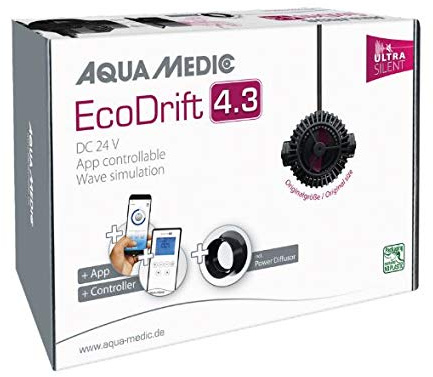 Aqua Medic EcoDrift 4.3 Ultra Silent, Steuerung über Controller und App
