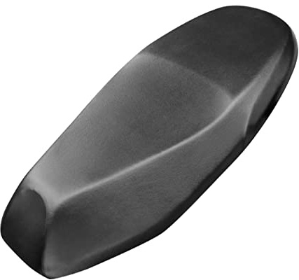 Berdso Funda para asiento de moto de piel, universal, impermeable, para moto o scooter (negro, XXL)