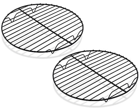 TeamFar Round Cooling Rack, 9 Non-stick Stainless Steel Baking Rack