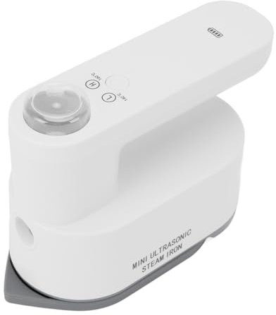 Défroisseur vapeur de voyage, mini fer à vapeur portable sans fil rechargeable avec 2 réglages de température, idéal pour la maison, le travail, les voyages et les déplacements