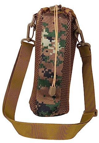 Toyvian Pochette Porte Gourde Nylon Légère Et Extensible Étanche Et Antidérapante Protection Contre Les Rayures Et La Chaleur Sport Portable pour Randonnée Et Camping