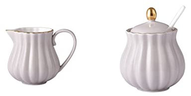 GUHPZA Salsiera, Piccola Brocca per Il Latte, Piccola Brocca per Il Latte in Ceramica, Mini Brocca per Il Latte, Zuccheriera, Bricco per Il Latte, Cibo Occidentale, Ta