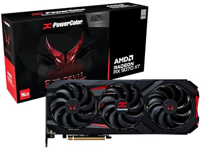 PowerColor Red Devil Radeon Rx 9070 XT Backplate Special Edition AMD Graphics Card
