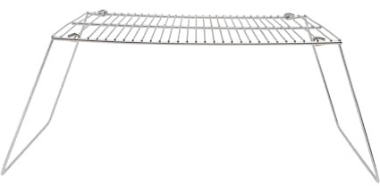 ROMISBABA 1pezzi Mini per Barbecue in Inossidabile Supporto per Barbecue per da Mini Pentola Supporto per Rete