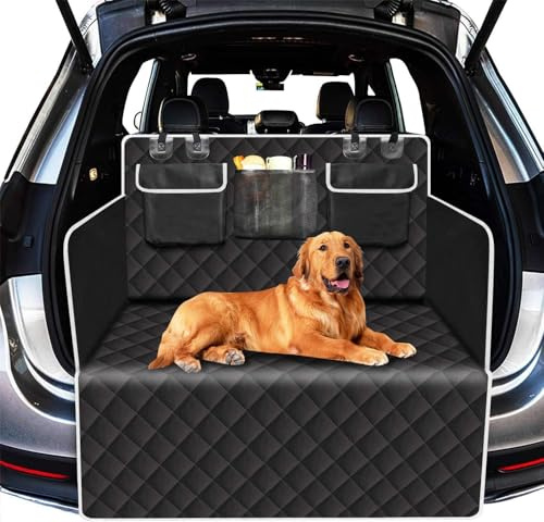 LyTTuu Cargo Liner Dogs for Chevy Trax 2024 2025, Dog Trunk Seat Cover Pet Trunk Cargo Cover Pet Cargo Liner with Side Flaps and Bumper Flap Protector