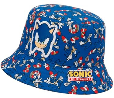 Sonic The Hedgehog Barnkeps, Bucket Hat För Sommar, Pojkehatt Barnmössa För Strand, One Size