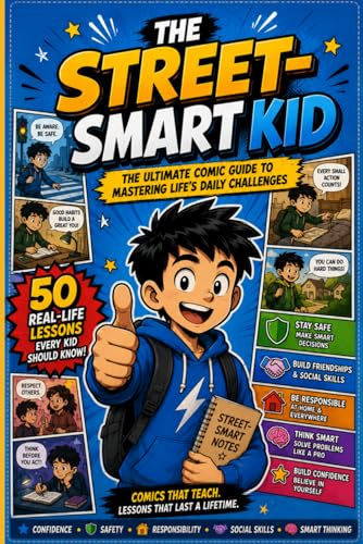 THE STREET-SMART KID: The Ultimate Comic Guide to Mastering Life's Daily Challenges