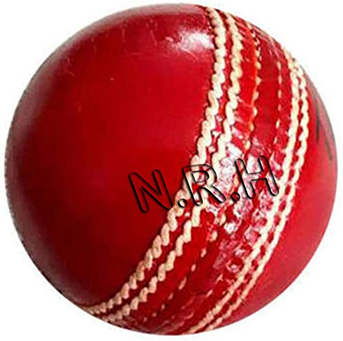 Läder cricketboll klass handsydd för 50 över cricketboll matchar röd