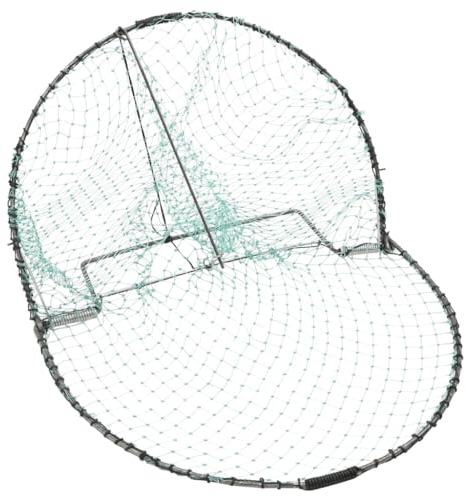 vidaXL Vogelfalle, Lebendfalle für Gärten, Vogelfangnetz für Vögel unschädlich, Vogelnetz Netzfalle Tierfalle Falle Human, Grün Stahl