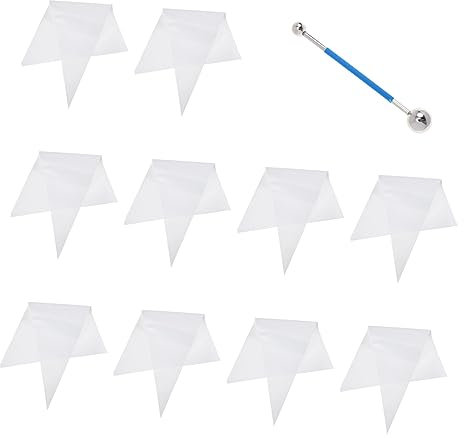 Homoyoyo Bolsa de Herramientas para Lechada de Azulejos y Mampostería, Gran Capacidad, Reutilizable y Fácil de Limpiar, Adecuado para Bloques y Piedra, Paquete de 20 Color Aleatorio