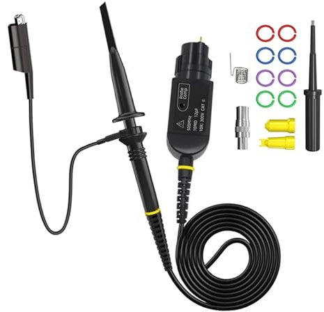 JZGDX Sonda for oscilloscopio P6500 DC-500MHz Spina BNC Tappo Protettivo Sonda for Test for oscilloscopio