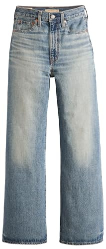 Levi's Ribcage Wide Leg Jeans för kvinnor, Tint Story, 26W / 34L