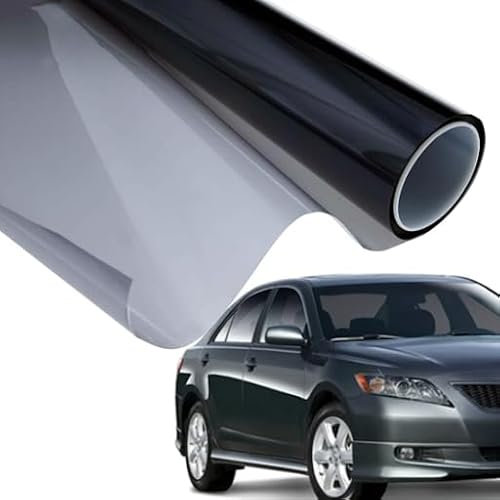 Lamina Solar para Coche Homologada Calidad Profesional para tintar Cristales Contiene Certificado de homologacion y Pegatinas para ITV