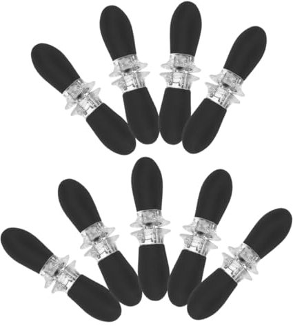CAXUSD Lot de 9 Paires de Brochettes à Maïs Poignée en Silicone Antidérapante en Acier Inoxydable Réutilisables, Cuisine et Barbecue