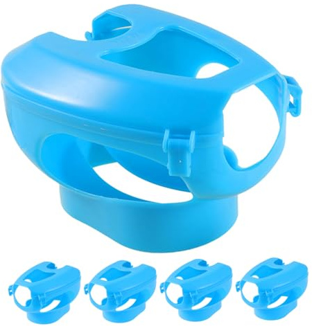 TOYANDONA 5pezzi Portapiccioni in Plastica Supporto Fisso per Alimentazione e Iniezioni di Medicinali Kit per Cura Quotidiana e Utilizzo Multiuso in Gabbia o Viaggio