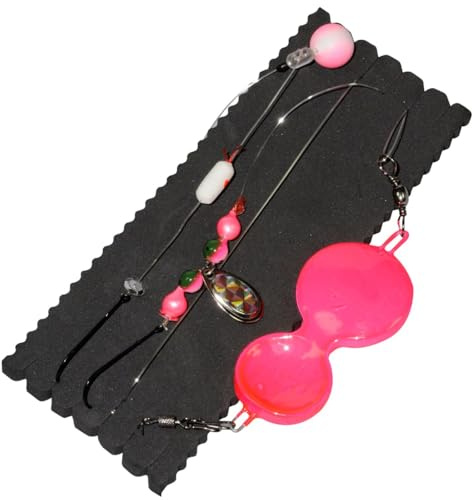 Dieter Eisele Buttlöffel Meeresmontage pink zum Plattfischangeln, Gewicht:60g