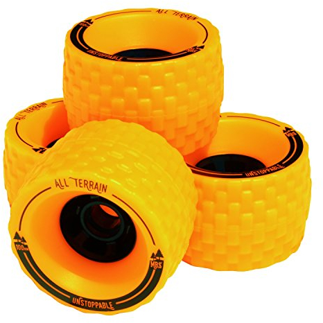 MBS Longboard-Rollen für jegliches Terrain, Orange