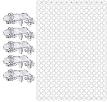 Baoblaze Aquarium-Siebnetz, Mesh-Siebnetz, langlebiges DIY-Ersatznetz, Aquarium, obere Abdeckung, Luftsieb, Netz, Anti-Sprung-Aquarium-Sieb