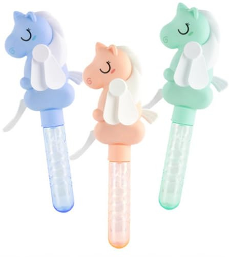 Keycraft Einhorn-Fan-Seifenblasen - 3 verschiedene - eine wird nach dem Zufallsprinzip verschickt