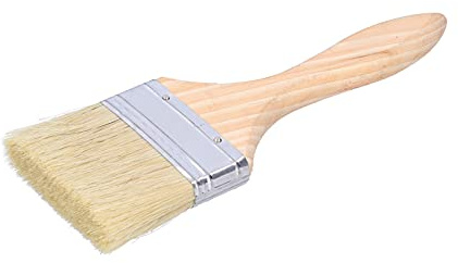 Mavaol Set mit 10 Pinseln, vielseitig einsetzbar zum Malen, Lackieren, Kleben, Grillreinigung, ergonomischer Holzgriff, Kunstwolle, für Heimwerker