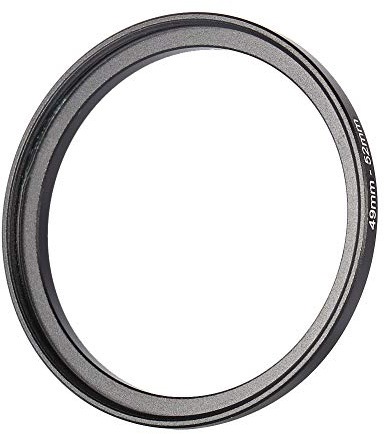 Ring Ring, 49 Mm Bis 52mm Metall Lens Adapter Filterring 49-52 schwarz. Geeignet für Filter, Adapter, Objektiv, Objektivhauben, Objektivkappen und Mehr mit Männlichem Faden: 49 Mm