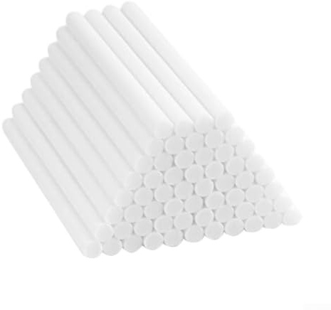 Kit de repuesto de núcleo de algodón de 60 piezas para mini difusores de niebla fría, hisopos recortables de 10 x 100 mm para dormitorio, guardería, oficina, calidad del aire
