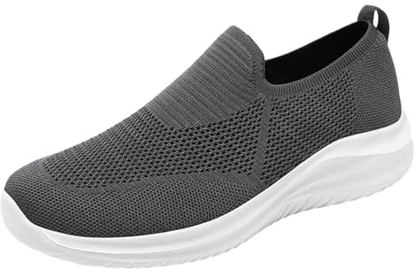 Baskets pour homme sans lacets - Chaussures de course légères - Respirantes - Chaussures de sport - Chaussures de tennis - Chaussures de course sur route - Chaussures à enfiler - Antidérapantes