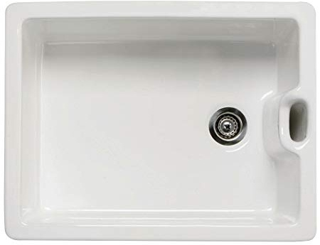 RAK Ceramics Gourmet Sink 8 Reversible 1.0 Bowl White Ceramic Belfast Kitchen Sink