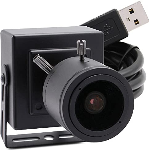 Svpro Manuelle Zoom USB Kamera 2,8-12mm Varifokus Objektiv 1080P FHD USB Webcam, 2MP Hohe Bildrate 100pfs VGA Mini Kamera USB2.0 Tragbare USB Kamera mit UVC Plug & Play für Android Linux Windows Mac