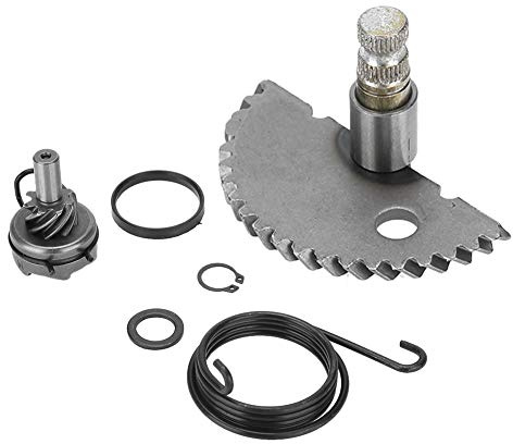 speedfight 3 kickstarter ritzel + Kickstart Shaft Gear Aluminium Kickstart Shaft Idler Getriebesatz Motorrad Schalthebel Gear Shift Lever für GY6 139QMB Scooter Moped