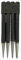 4 Piece Centre Punch Set (0.8mm, 1.6mm, 2.4mm and 3.6mm)