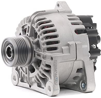 RIDEX Lichtmaschine 110A Generator LiMa 12V Alternator mit Freilaufriemenscheibe für BMW 3 Touring (E91) 12317790548 12317795620 12317797519