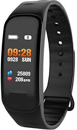 Monitores de actividad Silica Gel inteligente reloj hombres y mujeres mecánica a prueba de agua multifuncional presión arterial pulsera del ritmo cardíaco del sueño aptitud tracke podómetro ( Color :