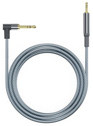 2.5mm to 3.5mm Aux Cable Adapter,Bose Headphone Replacement Audio Stereo Jack Male to Male Cable Wire,Compatible with Bose 700 QuietComfort QC45 QC35II QC35 QC25,Headphones,JBL,Bluetooth Earphone 5m
