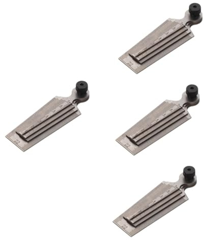 iplusmile 16pezzi Spessimetri Acciaio Inossidabile Strumenti Di Misurazione Precisi Per Spessori e Fessure Per Manutenzione Auto e Fai Da Te