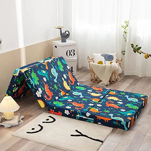 Einzelbett-Klappmatratze für Schlafzimmer oder Büro, weiche Gästematratze und dicke Tatami-Isomatte, ideal für Auto, Camping und temporäres Bett, platzsparend