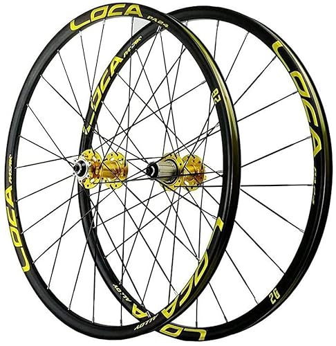Hjulset 26/27,5/29 tum, cykelhjulset med fast växel, dubbelväggig aluminiumlegering, MTB-fälg, snabbkoppling, skivbroms, 7-12-växlat racerhjul(27.5inch)