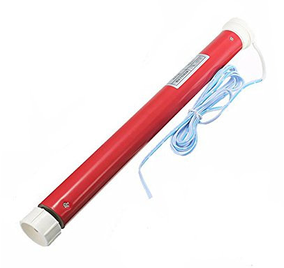 Rollerhouse Persianas enrollables eléctricas de 12 V, con motor tubular remoto de 25 mm para persianas inteligentes, compatible con tubo de 32 mm