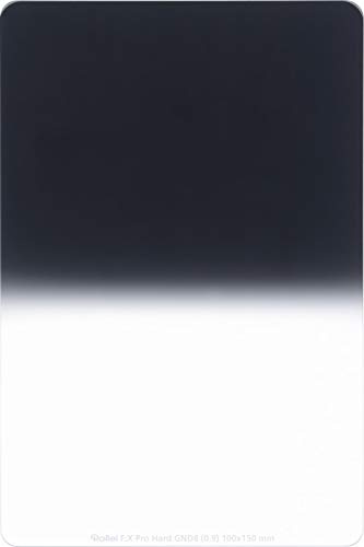 Rollei F:X Pro Filtre dégradé Hard GND 8 I 100 mm Filtre rectangulaire en Verre Gorilla avec revêtement Luminance I Idéal pour Les Motifs avec Une Ligne d'horizon Claire