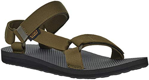 Teva Damer original universella damsandaler, Mörk oliv, 39.5 EU
