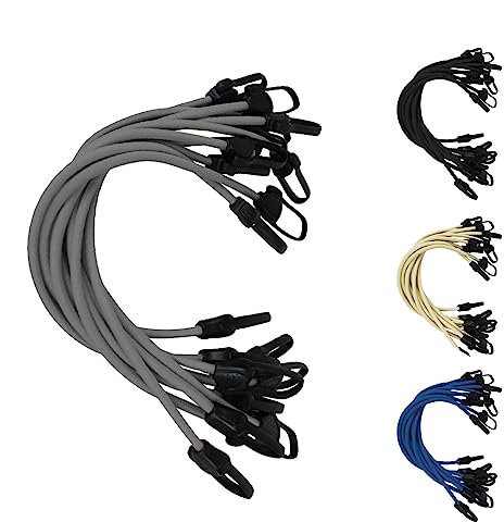 Linxor - Lot de 10 tendeurs sandows sécurisés et normés - 4 Coloris