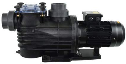 Bomba para piscina PSH, de 3 Hp (CV) modelo MAXI-30 MONOFÁSICA, cumple con las mayores exigencias de bombeo en piscinas de tamaño mediano y grande.