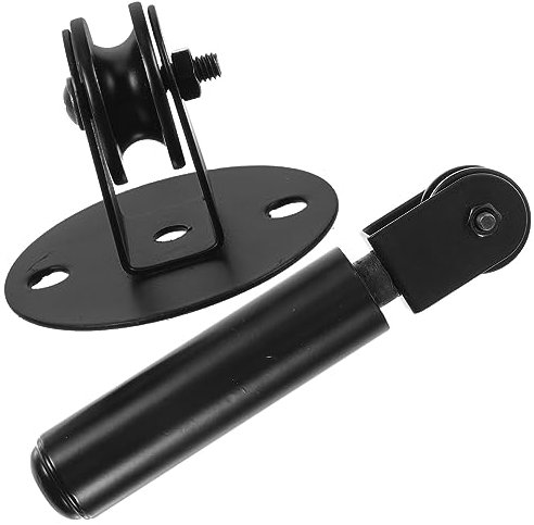 Amosfun Poulie Luminaires Murale Avec Barre Lestée Réglage Hauteur Fil Suspension Accessoires Robustes Et Polyvalents Pour Éclairage Intérieur