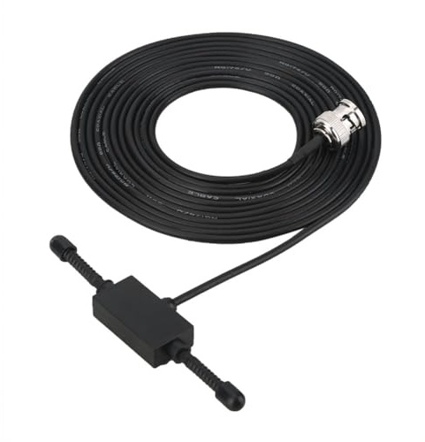 Beufee Antennas per Scanner per Montaggio in Vetro su Tutte Le Bande, Antennas per Scanner per Radio Mobile da 10 Piedi Antennas per Scanner per Auto Mobile a Banda Intera con Connettore BNC