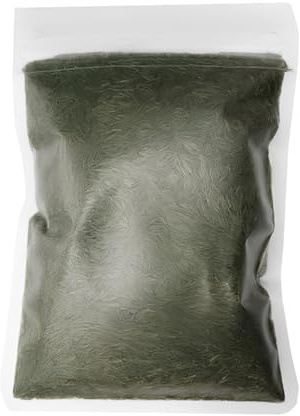 GXGM Pianta di erba artificiale di muschio, architetture paesaggistiche per modellismo Ferroviario, Polvere di erba statica 30 g/sacchetto,Erba finta,Erba modellismo(verde scuro)